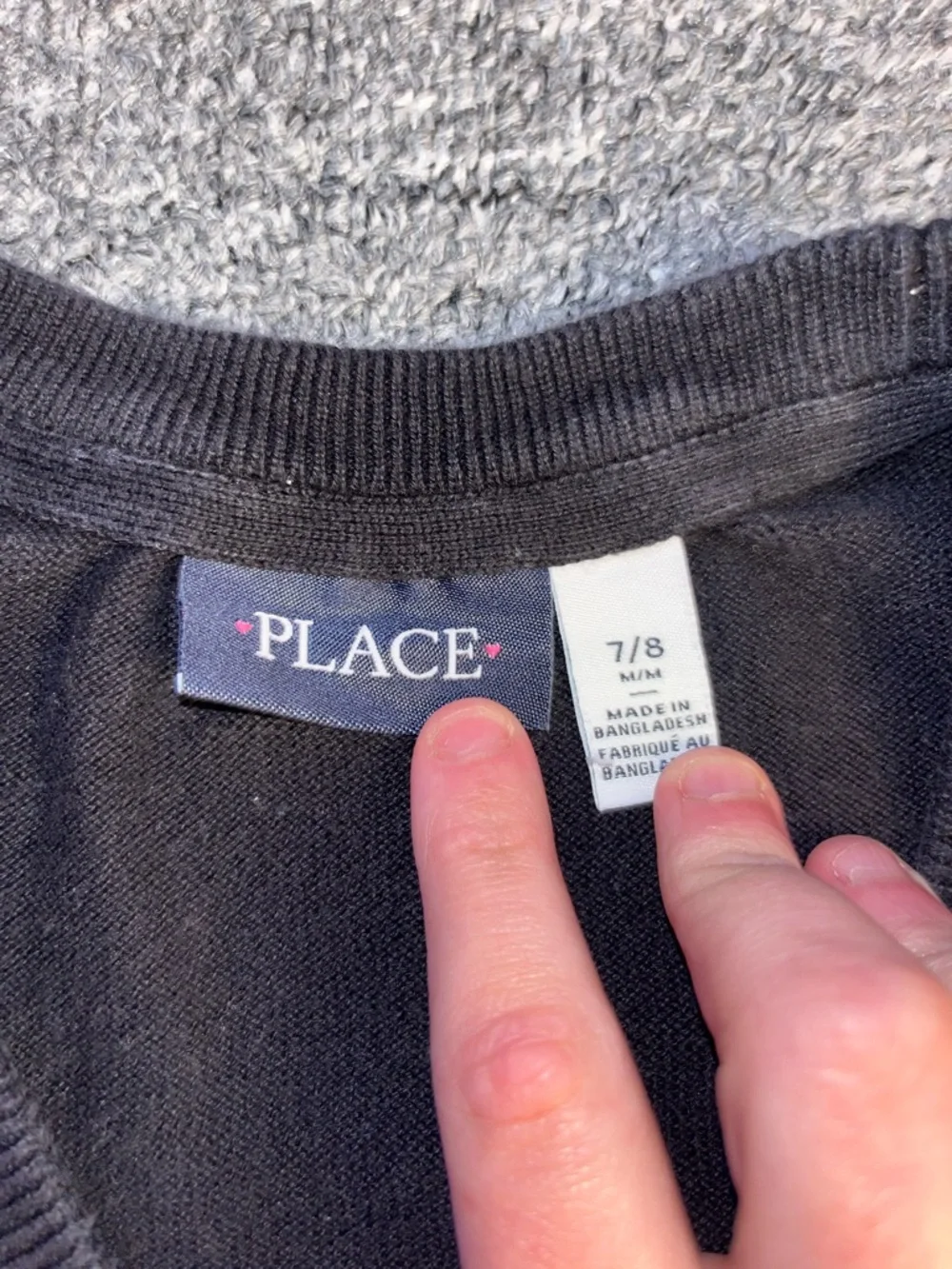The Children’s Place Black Girls Cardigan